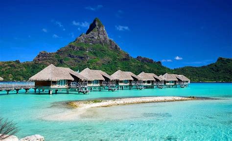 Tropical destination with over.